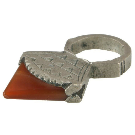 Ethnic Old Tuareg Silver Hair Ornament Jewelry African Mali Niger In-Gall Ethnic
