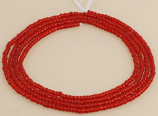African Handmade Waist Beads Ghana Belly Chain Body Jewelry - alternate view