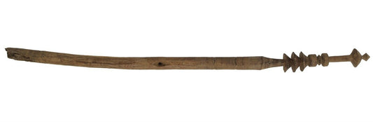 Tuareg Wood Tent Post Pole African Authentic Old Sahara Nomad Niger Mali Art - alternate view