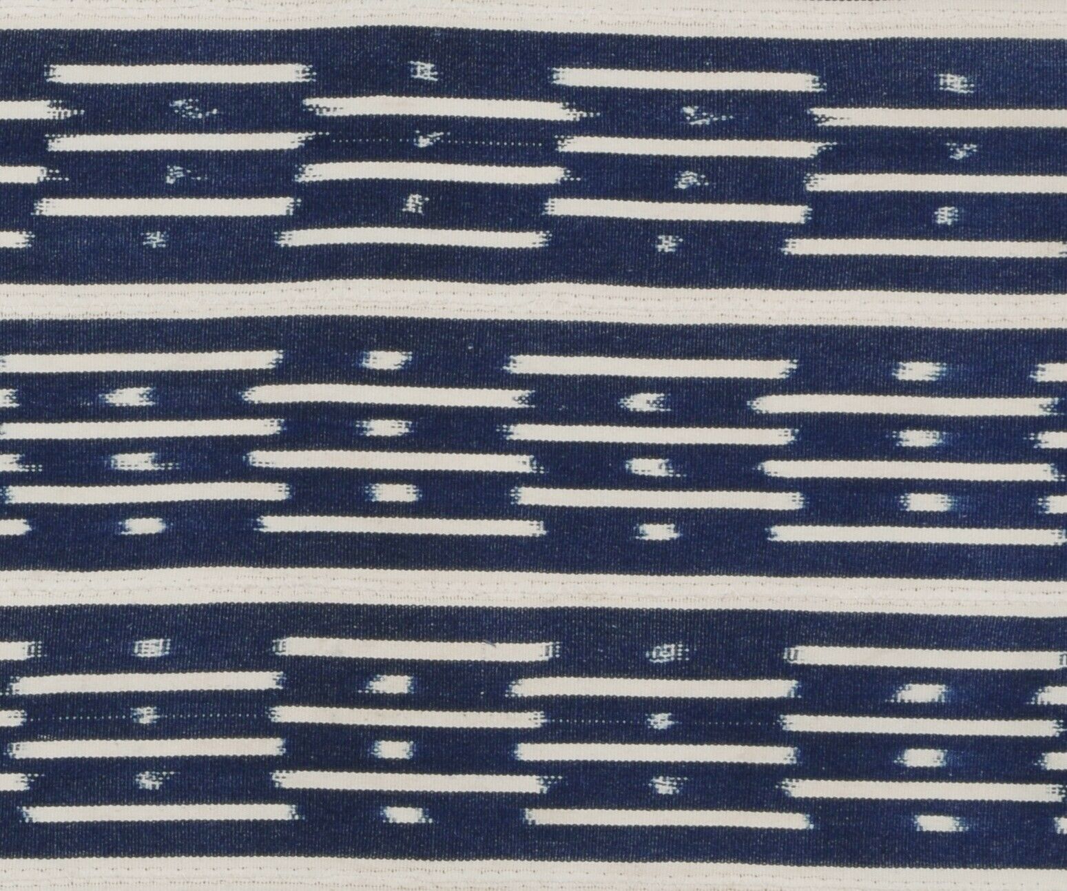 Handwoven Cloth Textile African Ivory Coast Ethnic Baule Interior Design Art - close-up