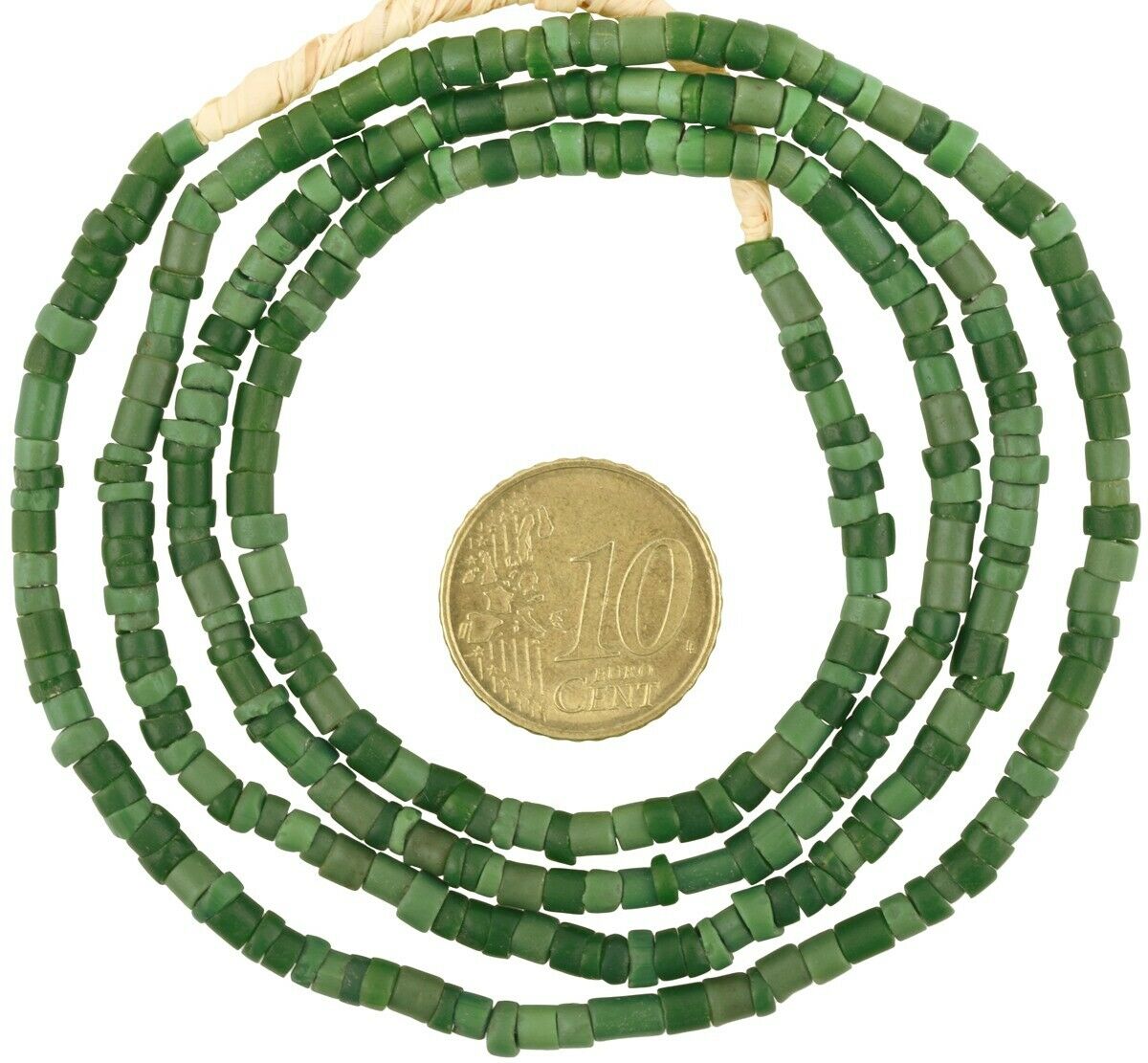 Tiny Old Venetian Seed Beads Strand • 3–4 mm Antique Trade Beads
