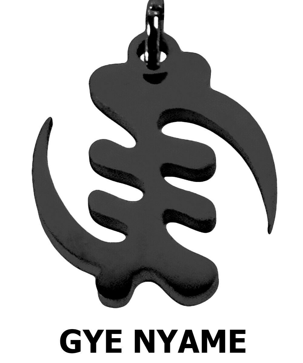 African Adinkra Symbols Stainless Steel Charm Bracelet Adjustable Ghana Jewelry - surface close-up