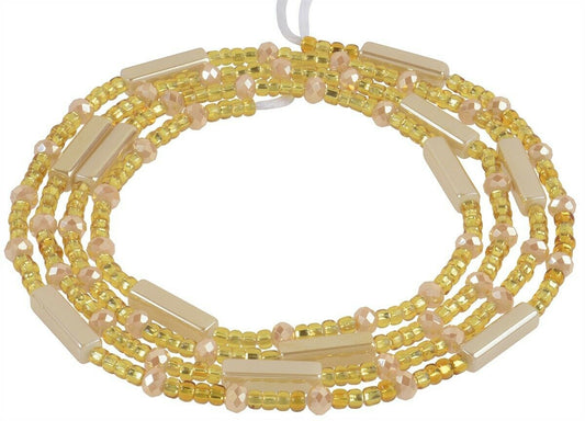 Waist Beads African Belly Chain Ghana Handmade Body Jewelry - alternate view