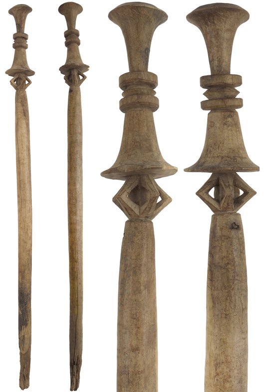 Tuareg African Authentic Wooden Tent Post Pole Sahara Nomad Niger Berber Art
