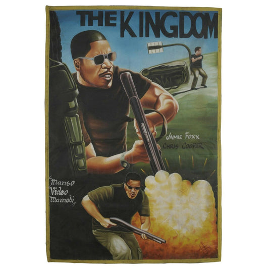 The Kingdom" Authentic Ghanaian Hand-Painted Movie Poster - Film Artwork