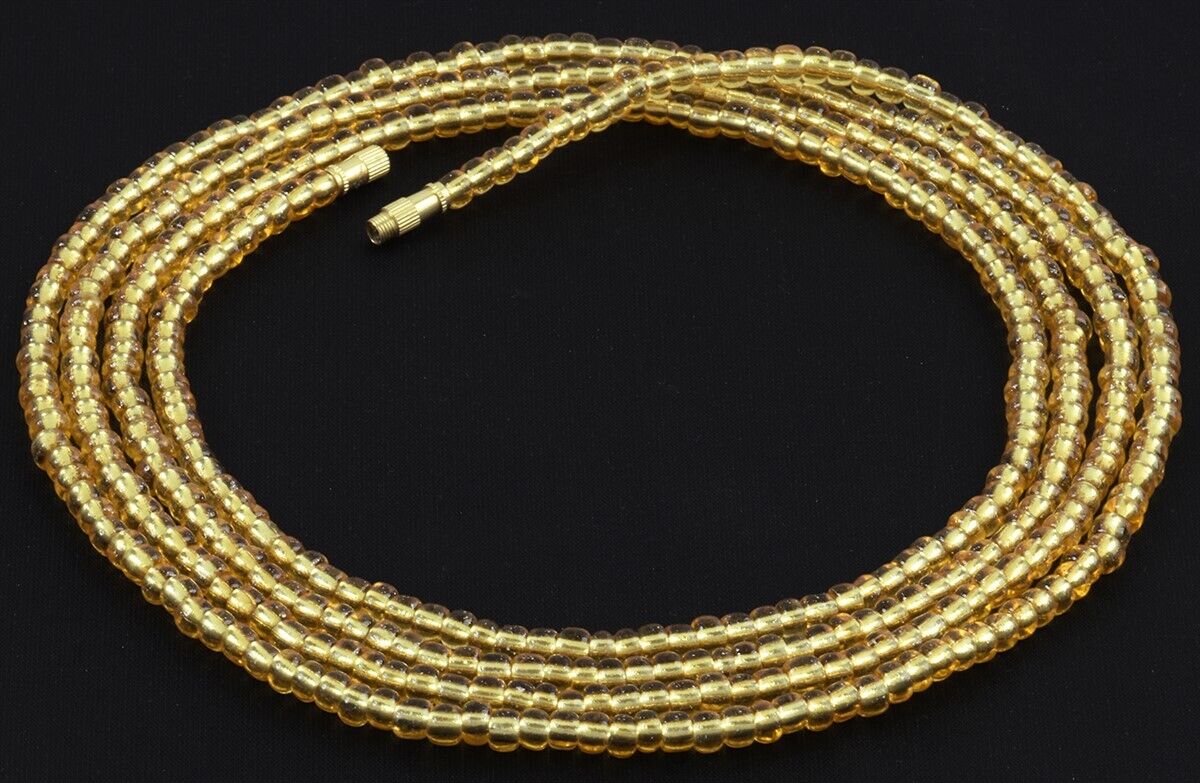 Ghana Waist Beads Belly Chain Handmade African Body Jewelry - close-up