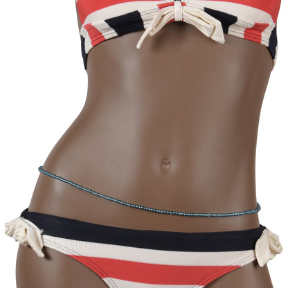 Waist Beads African Handmade Belly Chain Body Jewelry - angled shot