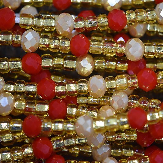 African Waist Beads Handmade Belly Chain Body Jewelry Ghana