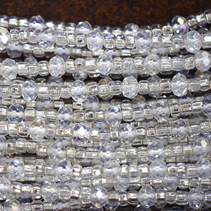 Ghana Waist Beads African Handmade Belly Chain Weight Control Body Jewelry
